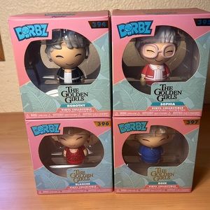 Golden Girls set of 4 NWT Dorbz Funko 394, 395, 396, 397